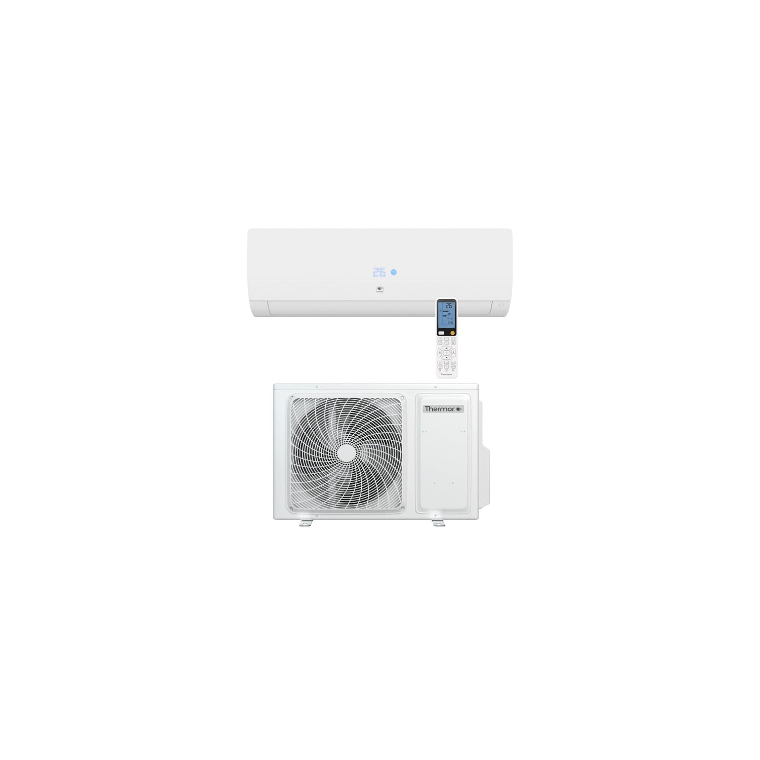  Climatisation Unité Extérieure 5.2 Kw Et Unité Intérieure Blanche Nagano - Thermor