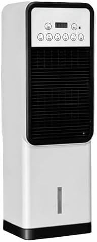 GENERIC Refroidisseur D'air évaporatif 3 EN 1 Avec Réservoir 3L, AC Portable Avec Télécommande, 4 Modes, Oscillation à 120 °, Ventilateur De Refroidissement De Marais Silencieux Pour Le Bureau Intérieur De Ch