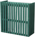 GENERIC Housse De Climatiseur Extérieur – Clôture En Bois Pour Climatiseurs Divisés, Vert, 105 X 45 X 99 Cm, Protection Contre Les Intempéries Pour Unités Extérieures – Solution De Dissimulation élégante
