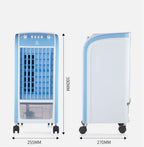  Climatiseur Portable Rafraîchisseur D'air Ventilateur 3 Vitesses Faible Consommation Réservoir D'eau De Compact Gaz Naturel (Contrôle à Distance)