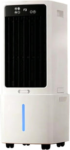  Climatiseur Évaporatif Portable 25L, Refroidisseur D'Air 3-en-1 Avec Télécommande, Écran Tactile, 3 Vitesses, Oscillation Automatique, Minuterie 12H, Silencieux 80W Pour Maison Bureau Chambre