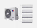 GENERIC 42000BTU Ductless Multi 24k Zones Mini Split Climatiseur Et Chauffage – 2 Zones
