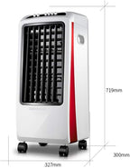  Mute 5l Réservoir D'eau Climatiseur Portable, Refroidisseurs D'air Mécaniques Pour Ventilateur De Climatisation À La Maison Pour Bureau 3 Vitesse Du Vent Ventilateur De Climatiseur De Bureau, 72x30x3