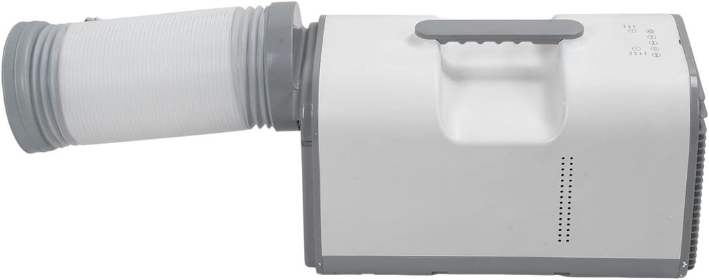  SIXRUN Climatiseur Portable, 4095BTU 420W Refroidissement Déshumidification AC Compact Avec Télécommande Pour Tente De Camping Caravane Remorque (Prise UE 220V)