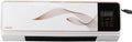  Luqeeg Climatiseur électrique, 2 En 1 Mini Chauffage Refroidissement Ventilateur Mural Climatiseur Avec Télécommande Refroidisseur D'espace Intérieur Pour La Maison, La Chambre, Le Salon (Prise UE)