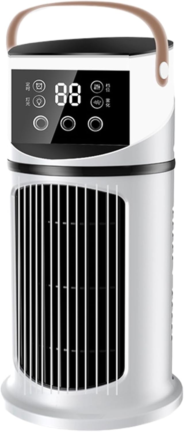  Climatiseur Portable Avec Ventilateur - Ventilateur Personnel Évaporatif Souffleur D Air,Rafraîchisseur Évaporatif Pour Bureau Chambre Voiture Bureau Camping Dortoir
