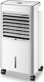  Climatiseur Portable Avec Télécommande, Rafraîchisseur D'air évaporatif 3 En 1 Pour La Maison, Appareil De Chauffage Et De Climatisation Silencieux, Idéal Pour Un Confort Optimal Toute L'année
