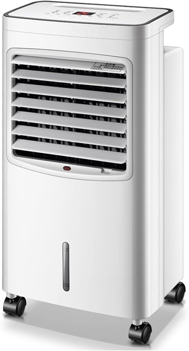 Climatiseur Portable Avec Télécommande, Rafraîchisseur D'air évaporatif 3 En 1 Pour La Maison, Appareil De Chauffage Et De Climatisation Silencieux, Idéal Pour Un Confort Optimal Toute L'année