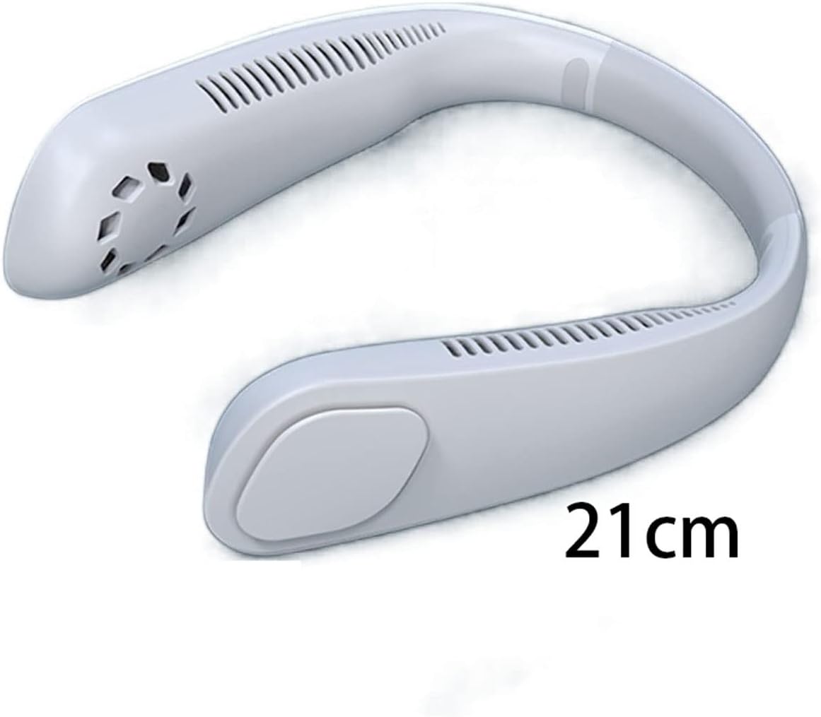  DieffematicKTY Climatiseur Mobile Portable Air Conditioner Summer Neck Fan Bladeless Fan Leafless Hanging Fans Air Cooler Conditioning Wearable Neckband Fans