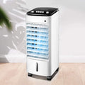  Climatiseur Portable Refroidisseur Climatiseur Mobile Sans Tuyau Ventilateur De Climatisation Blanc Mécanique 3 Vitesses Contrôle Maison Dortoir Ventilateur De Refroidissement Mobile