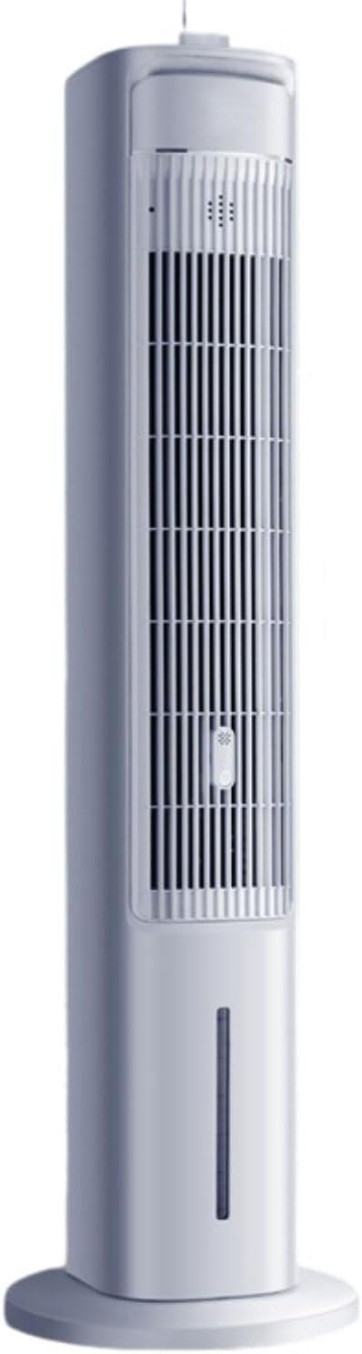 GENERIC Ventilateur De Tour De Refroidissement, Ventilateur De Climatiseur Portable Avec Oscillation à 80 °, 3 Vitesses, Réservoir D'eau 4L, Minuterie 12H, Packs De Glace, Contrôle Tactile, Pour Bureau De La