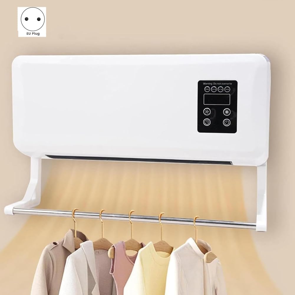  Refroidissement Et Chauffage Chauffage à Double Usage Chauffage Électrique Mural Domestique Climatiseur Prise UE