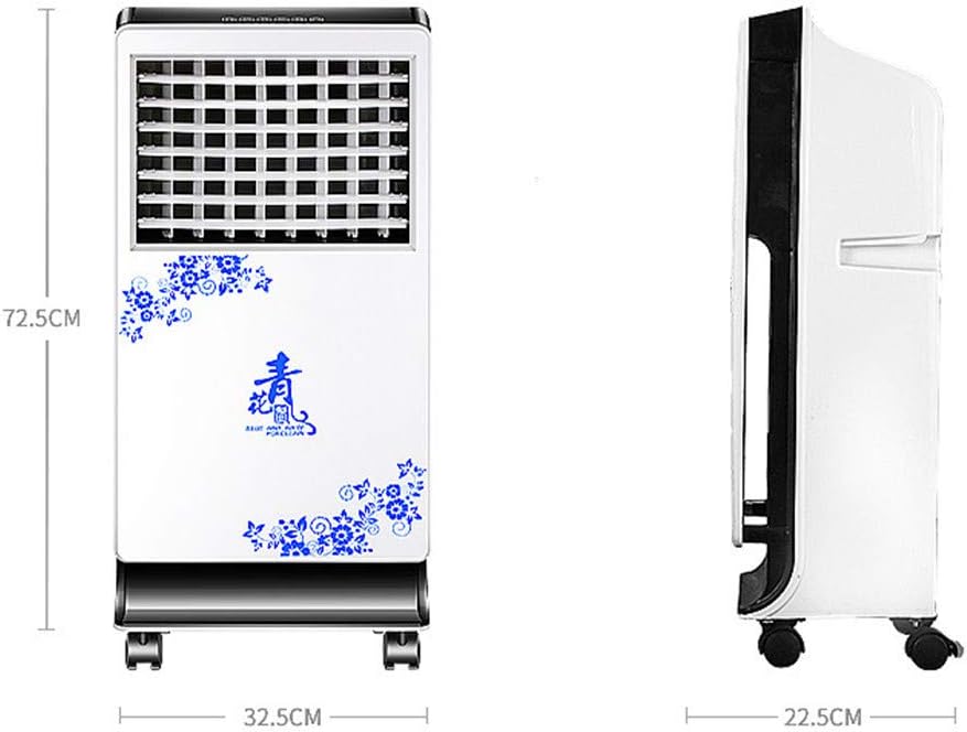  Portable Mobile Air Conditioner Refroidisseur 3 En 1 Réglable Air Climatiseur Silencieux Air Purifiant 5L Pour Maison Bureau Camping (Black)