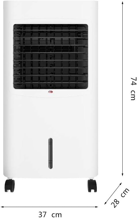  Refroidisseur D'air De Ventilateur De Climatiseur Portable, Humidificateur à Brumisation Par évaporation Portable Avec Ventilateur De Climatiseur Télécommandé Et Ventilateur Silencieux Sans Pales, Po