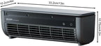 GENERIC Climatiseur Mural Sans Perçage à Chargement Sans Fil Pour Cuisine - Ventilateur Mural Portable - Climatiseurs à Montage Mural - Refroidissement Instantané En 30 Secondes Pour La Maison Et Le Bureau