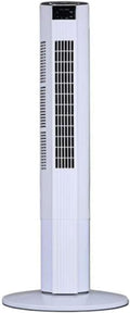  Ventilateur De Tour Silencieux Avec Télécommande, 3 Vitesses Et Minuterie 12H, Circulateur D'air Oscillant à 60 ° Pour Chambre à Coucher, Bureau.Conception Portable Mince Avec Poignée De Transport Fac