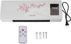  YUYTE Climatiseur Chauffant, Prise UE Polyvalente 220 V Portable à Faible Bruit Mural Refroidisseur D'air Avec Télécommande Pour Maison Salle De Bain Chambre Salon