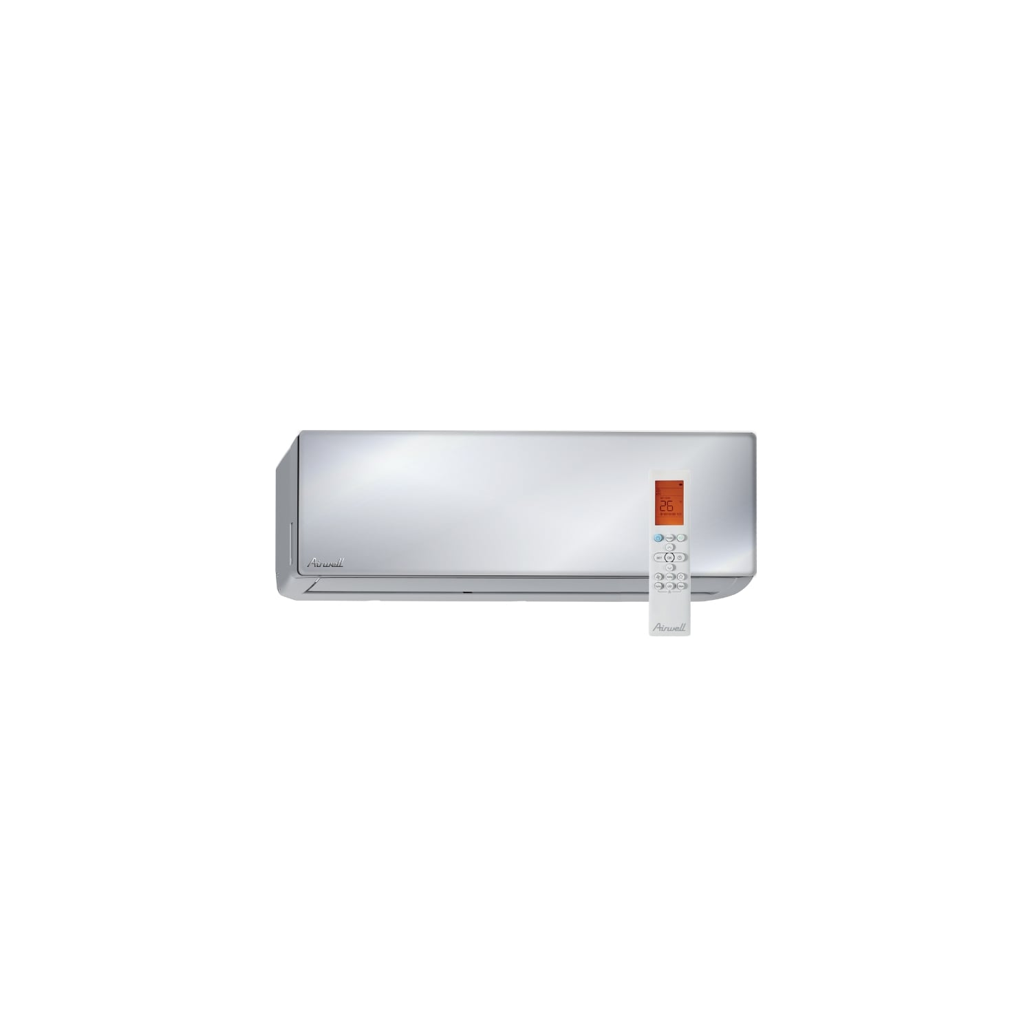  Climatiseur Mural Réversible Hdmb Harmonia Miroir 3.5 Kw Wifi Intégré - Airwell - 7sp024035