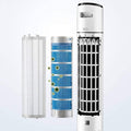  Refroidisseurs D'air Climatiseur Compact, Refroidisseur Par évaporation à 3 Vents, Purificateur Et Humidificateur, Avec Refroidisseur De Marais Mobile Télécommandé, Unité De Climatisation Portable Si