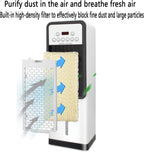 GENERIC Ventilateurs De Refroidissement De Refroidisseur De Refroidisseur D'air évaporatif Qui Soufflent D'air Froid Pour Le Ventilateur De Tour De Refroidissement Portable De Chambre à Coucher Avec 3L Réserv