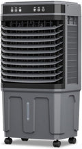 GENERIC Climatiseur Portable Avec 4 Compartiments à Glace, Réservoir D'eau De 20 Litres, Oscillation à 120°, Télécommande, Minuterie 12 H Et 3 Vitesses De Refroidissement. Idéal Pour La Chambre Ou La Maison.