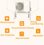 GENERIC NALsa Mini Support De Climatiseur Résistant à La Rouille Pour Climatiseurs Divisés Absorbant Les Chocs, Pas De Conduits Ou De CVC Nécessaires Et Fiable
