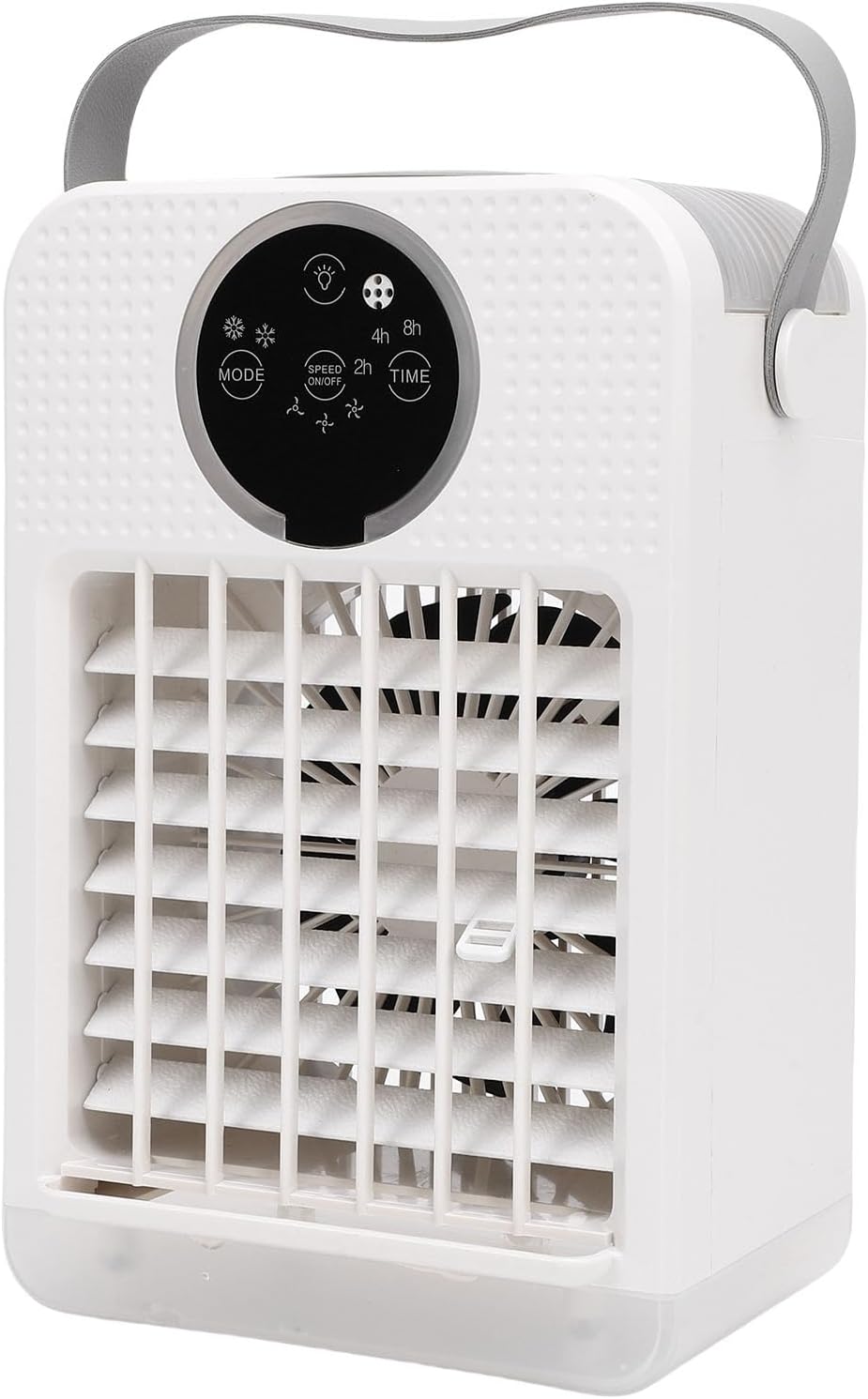  Climatiseur Portable, Humidificateur Refroidisseur D'air Par évaporation 4 En 1, Ventilateur De Refroidissement De Bureau De 700 Ml Avec 3 Vitesses, Veilleuse 7 Couleurs, Télécommande,