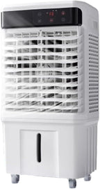  Climatiseur Sans Fenêtre, Refroidisseur D'air Par Évaporation Avec 3 Vitesses Et Grand Réservoir D'eau, Refroidisseur De Marais Portable Pour Chambre Et Bureau