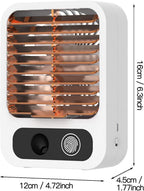  Mini Climatiseur Portable Climatiseur Portable Refroidisseur D'Air Personnel Silencieux Mini Ventilateur Ventilateur De Refroidissement Personnel USB Rechargeable Pour Bureau ExtéRieur à La Maison