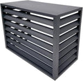 GENERIC Housse De Protection Pour Climatiseur Extérieur – Protection Pour Unités De Climatisation – Clôture Dissimulée, Utilisation Intérieure Et Extérieure – Matériau élégant Résistant Aux Intempéries