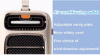  Unité De Climatisation Portable Sans Fenêtre, Refroidissement De Compresseur 420W Pour La Pièce De 10m2, Conception Auto-évaporatrice, 3 Vitesses, Télécommande, Fonctionnement Calme 45dB, Pas De Drain