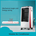  Mute 5l Réservoir D'eau Climatiseur Portable, Refroidisseurs D'air Mécaniques Pour Ventilateur De Climatisation À La Maison Pour Bureau 3 Vitesse Du Vent Ventilateur De Climatiseur De Bureau, 72x30x3