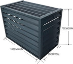 GENERIC Housse De Protection Pour Climatiseurs D'extérieur - Résistante à L'eau - Design Durable Et Respectueux De La Clôture - Accessoire Essentiel Pour CVC - Bouclier Résistant Aux Intempéries
