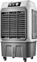  Refroidisseur D'air Par éVaporation, Humidificateur à 3 Vitesses, Pour Ventilateurs Domestiques De Garage, RéServoir D'eau 27L, 150w