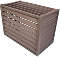 GENERIC Housse Antivol En Alliage D'aluminium Pour Climatiseur Extérieur Avec Volet Supérieur Pour Une Protection Sûre Et Une Résistance Aux Intempéries