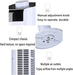  Ventilateur De Tour Portable Avec Télécommande, 3 Vitesses, 60 Oscillation, Circulateur D'air Silencieux Pour Le Bureau à Domicile, Affichage LED, Minuterie 12H, Dispositif De Refroidissement D'économ