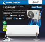  EFIMARKET - MUNDOCLIMA MUPR-12-H11 - Climatiseur 3500W