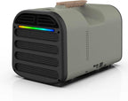 GENERIC Climatiseur Mobile 4 En 1 Avec Commande Tactile Et Télécommande Rafraichisseur D'air Silencieux 45 DB Poignée Supérieure, Climatisation Portable Pour 8-10 M²