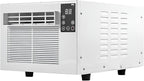  Refroidisseur D'air Portable, Unité De Climatisation Compacte Avec Déshumidificateur, économie D'énergie De 280W, Fonctionnement Silencieux Pour Le Dortoir De Chambre à Coucher, Comprend La Télécomman