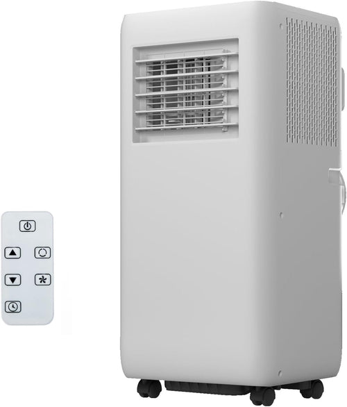  Climatiseur Portable 10 000 BTU, Unité AC 3 En 1 Avec Refroidissement Rapide, économie D'énergie, Télécommande, Minuterie De 24 Heures, Rafraîchit Les Pièces Jusqu'à 450 Mètres Carrés