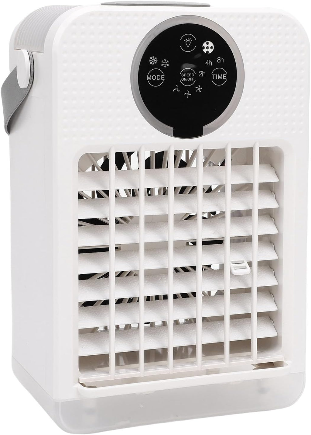  Climatiseur Portable, Humidificateur Refroidisseur D'air Par évaporation 4 En 1, Ventilateur De Refroidissement De Bureau De 700 Ml Avec 3 Vitesses, Veilleuse 7 Couleurs, Télécommande,