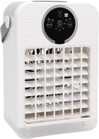  Climatiseur Portable, Humidificateur Refroidisseur D'air Par évaporation 4 En 1, Ventilateur De Refroidissement De Bureau De 700 Ml Avec 3 Vitesses, Veilleuse 7 Couleurs, Télécommande,