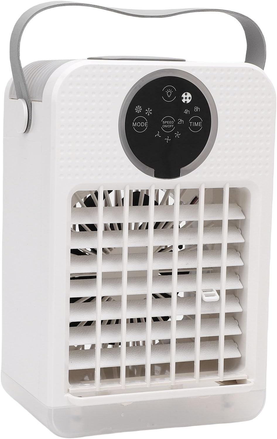  Climatiseur Portable, Humidificateur Refroidisseur D'air Par évaporation 4 En 1, Ventilateur De Refroidissement De Bureau De 700 Ml Avec 3 Vitesses, Veilleuse 7 Couleurs, Télécommande,
