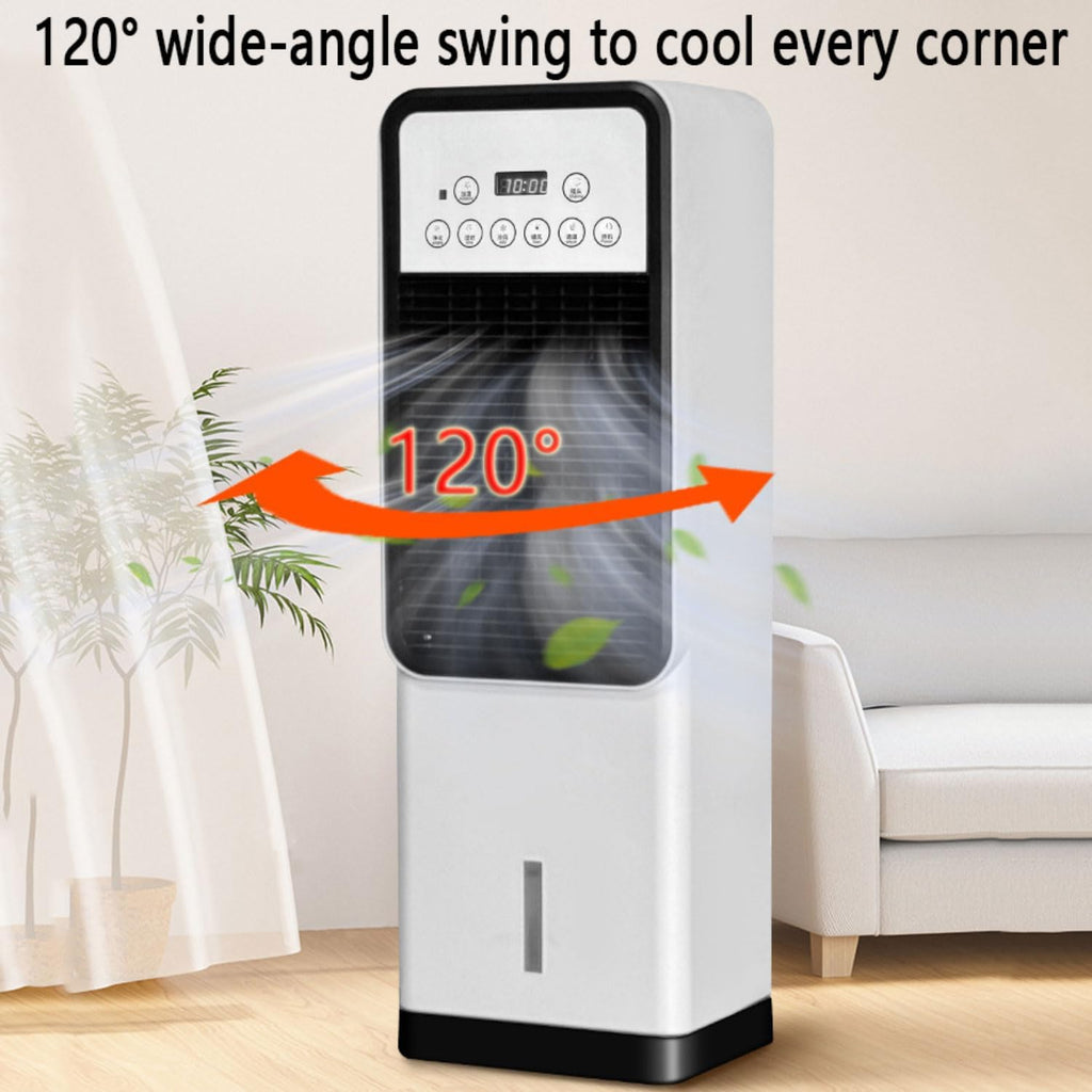 GENERIC Ventilateurs De Refroidissement De Refroidisseur De Refroidisseur D'air évaporatif Qui Soufflent D'air Froid Pour Le Ventilateur De Tour De Refroidissement Portable De Chambre à Coucher Avec 3L Réserv