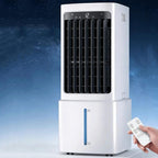 GENERIC Refroidisseur évaporatif Silencieux 12L, 3 Modes Et Minuterie, 7.5h Minuteur, Oscillation 50° Avec 2 Sacs De Glace, Portable Et économe En énergie Pour Un Refroidissement Confortable à La Maison