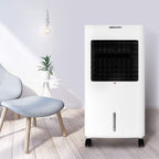  Refroidisseur D'air De Ventilateur De Climatiseur Portable, Humidificateur à Brumisation Par évaporation Portable Avec Ventilateur De Climatiseur Télécommandé Et Ventilateur Silencieux Sans Pales, Po