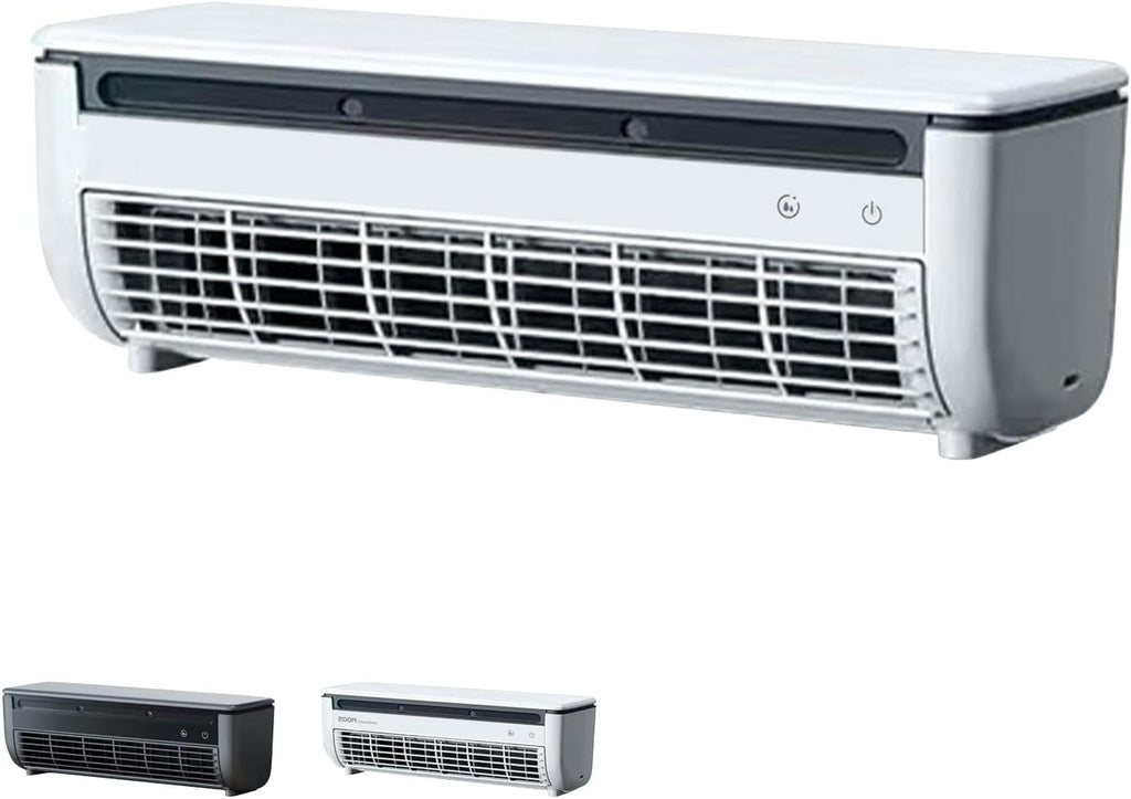 GENERIC Climatiseur Mural Sans Perçage à Chargement Sans Fil Pour Cuisine - Ventilateur Mural Portable - Climatiseurs à Montage Mural - Refroidissement Instantané En 30 Secondes Pour La Maison Et Le Bureau