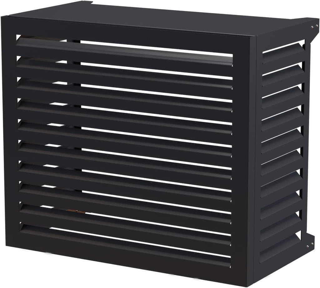 GENERIC Housse De Protection Pour Climatiseur Extérieur – Grille De Protection En Aluminium Composite Pour Climatisation Et Pompe à Chaleur – Convient Aux Unités De Jardin Et Balcon (110 X 60 X 80 Cm)