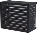 GENERIC Housse De Protection Pour Climatiseur Extérieur – Grille De Protection En Aluminium Composite Pour Climatisation Et Pompe à Chaleur – Convient Aux Unités De Jardin Et Balcon (110 X 60 X 80 Cm)