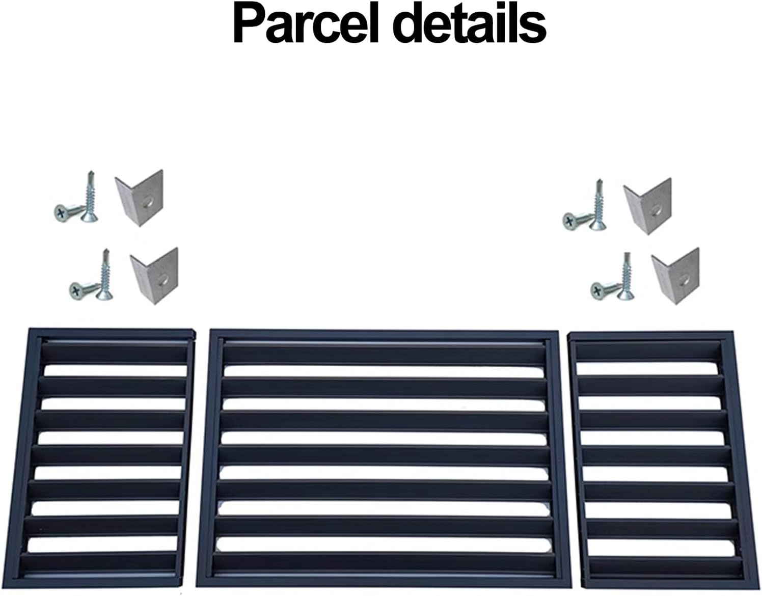  Housse De Protection En Métal Résistante Aux Intempéries Pour Climatiseur Et Climatiseur, 110 X 60 X 80 Cm, Cage Marron Pour Mur Extérieur